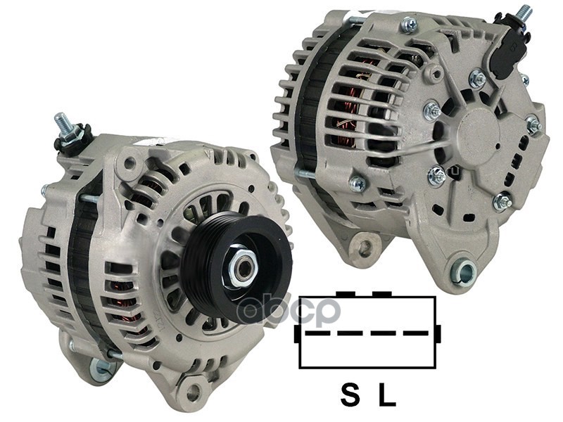 Генератор Nissan Murano 02-16 / Teana 03-08 Sat арт. ST-23100-CN10CN