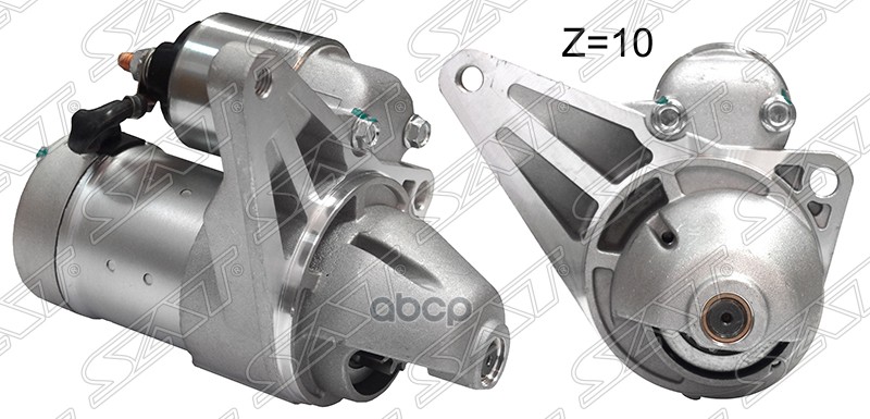 Стартер Nissan AD 99-08 / Primera 01-08 (1,2 kW/ Z=10/ (длинное ухо восстановленный)) Sat арт. ST-23300-6N200