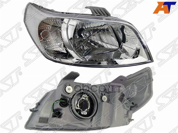Фара Chevrolet Aveo 05-11 / Daewoo Gentra 05-11 / Ravon Nexia R3 16-20 (Справа/ Ручная регулировка/ Sat арт. ST-235-1105R-LD-EN