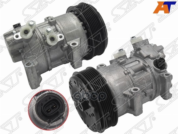 Компрессор кондиционера Toyota Allion (T240) 01-07 / Avensis 03-08 Sat арт. ST-245-0004