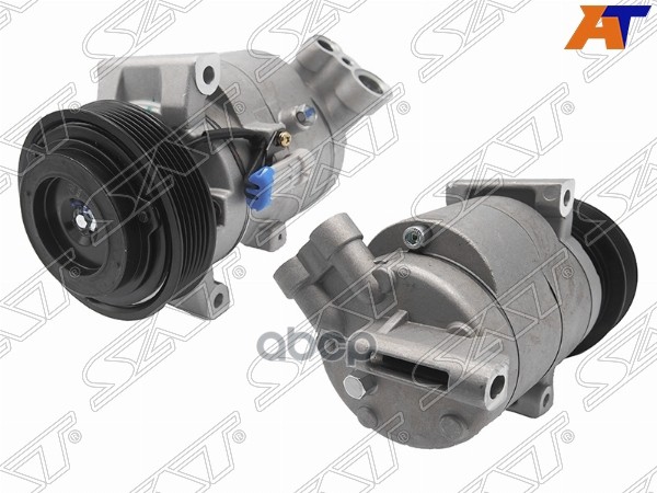 Компрессор кондиционера Chevrolet Aveo 11-15 / Cruze 09-15 Sat арт. ST-245-0006