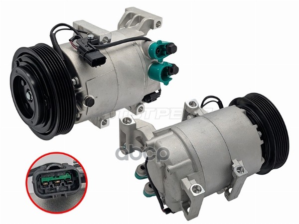 Компрессор кондиционера Hyundai Elantra 10-16 / Avante 10-15 Sat арт. ST-245-0057