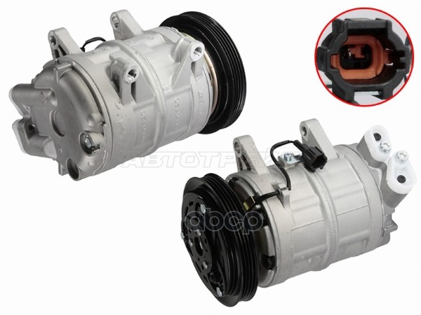 Компрессор кондиционера Nissan Patrol 97-10 / Safari 97-07 Sat арт. ST-245-0082