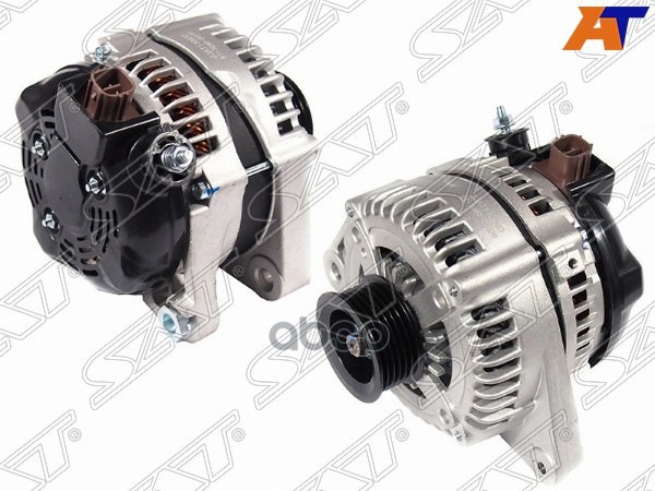 Генератор TOYOTA HARRIER/HIGHLANDER/KLUGER/LEXUS ES300/330/RX300/330 03- 1/3MZ 12V 100A(4 контакта) Sat арт. ST-27060-20270