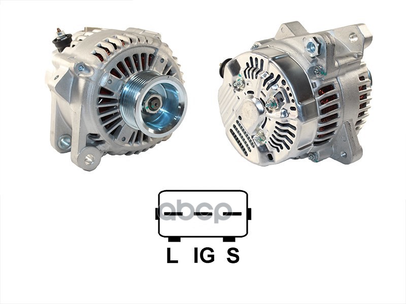 Генератор TOYOTA AVENSIS 00-03/CAMRY 01-06/RAV4 00-05 1/2AZ-FSE 12V 100A Sat арт. ST-27060-28100