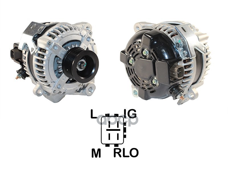 Генератор TOYOTA RAV 4 ACA30/HARRIER ACU3#/KLUGER ACU2#/NOAX/VOXY AZR60/IPSUM ACM2# 2AZ 14V 100A Sat арт. ST-27060-28330