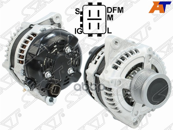 Генератор Toyota Hiace 04-20 / Land Cruiser 02-12 Sat арт. ST-27060-30060