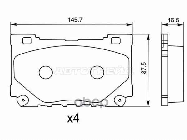 Колодки тормозные (Спереди) Zeekr 001 21- Sat арт. ST-28-0228