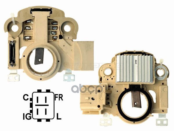 Реле-регулятор напряжения Honda Civic 00-12 / Civic Ferio 00-05 Sat арт. ST-31150-PNC-004
