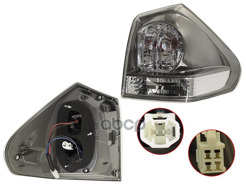 Фонарь Задний Toyota Harrier (Xu30) 03-13 / Lexus Rx 03-09 (Справа) Sat арт. ST-312-1947R