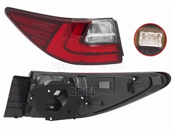 Фонарь задний Lexus ES 15-18 (Слева) Sat арт. ST-312-19ES2L