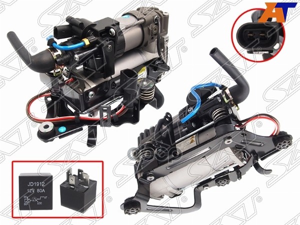 Компрессор контроля высоты подвески (пневмоподвески) BMW 7-SERIES G11/G12 15- Sat арт. ST-316-0003