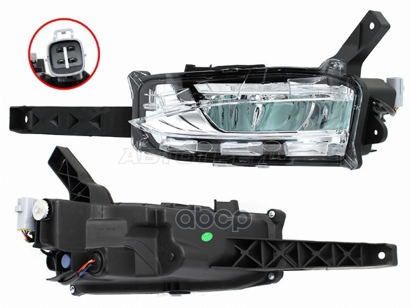 Фара противотуманная (Слева/ LED) Lexus NX 17-21 Sat арт. ST-324-2017L