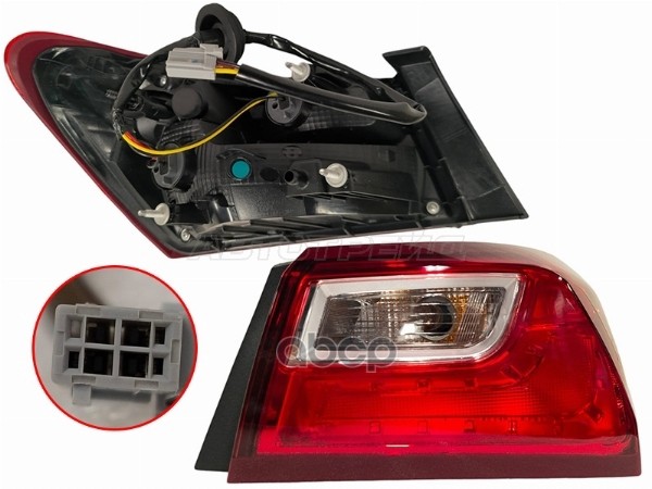 Фонарь задний Chevrolet Malibu 15-18 (Справа) Sat арт. ST-335-19M9R