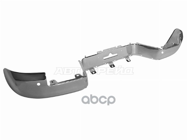 Бампер Задний Volkswagen Amarok 10-20 (Под Сонары(Парктроники)/ Хром) Sat арт. ST-35-0082