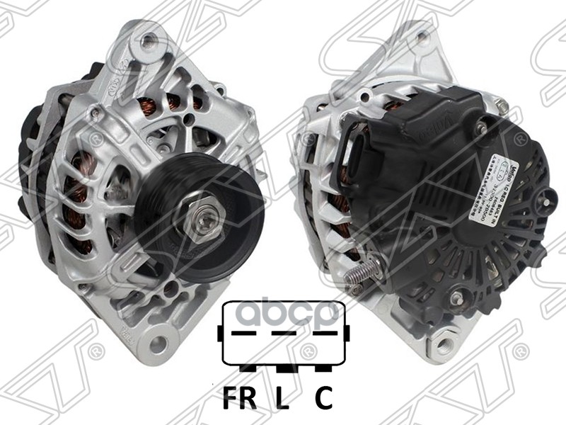 Генератор Hyundai Solaris 10-17 / Kia Ceed 06-12 Sat арт. ST-37300-2B510