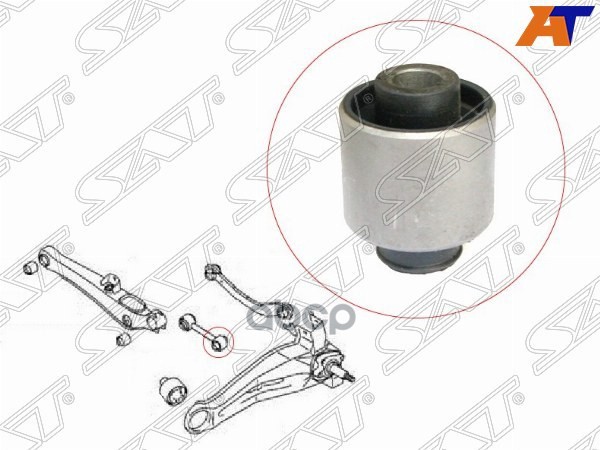 Сайлентблок рычага Mitsubishi ASX 10-20 / Lancer 07-17 Sat арт. ST-4117A039B