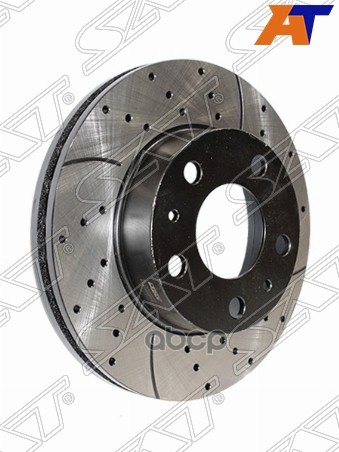 Комплект дисков тормозных передний перфорированные FIAT DUCATO 06- CITROEN JUMPER 06- PEUGEOT BOXER Sat арт. ST-4249A6PF