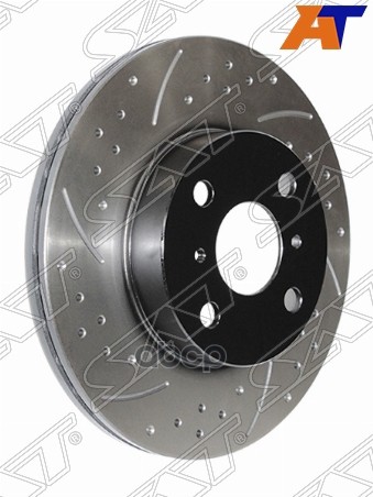 Комплект Дисков Тормозных Передний Перфорированные Toyota Levin/Marino/Trueno Ae101, Sprinter/Coroll Sat арт. ST-43512-12370PF