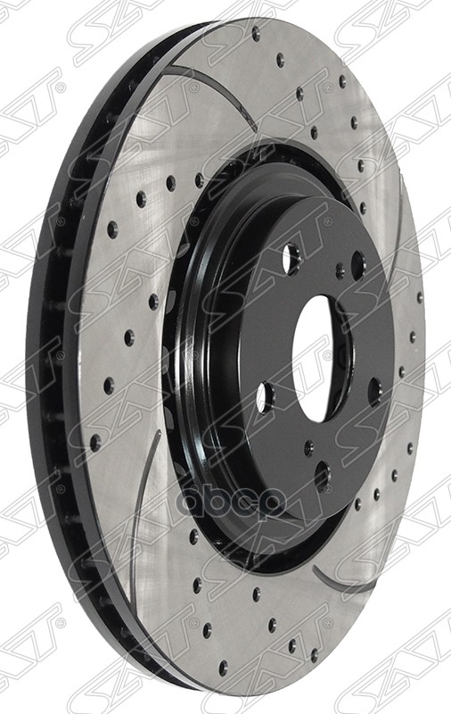 Комплект дисков тормозных передний перфорированные TOYOTA HIGHLANDER##U5#/SRX350 09-/RAV4 12- Sat арт. ST-43512-48110PF