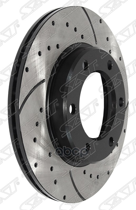 Диски тормозные комплект Toyota Hilux Pick Up 88-97 / Land Cruiser Prado 87-02 (Спереди/ Перфорирова Sat арт. ST-43512-60100PF