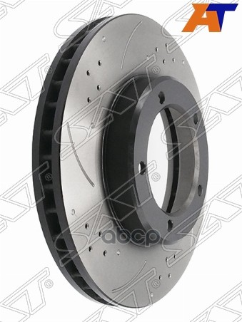 Комплект дисков тормозных передний перфорированные TOYOTA Land Cruiser #ZJ105 (General) 98-07, LCR H Sat арт. ST-43512-60140PF