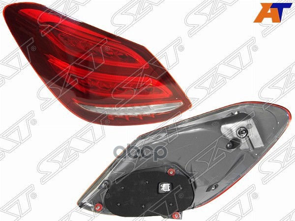 Фонарь задний Mercedes-Benz C-Class 13-18 (Слева/ 4D SED) Sat арт. ST-440-19A4L