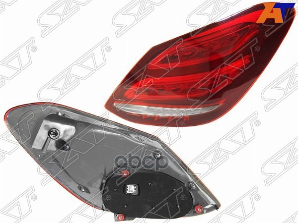 Фонарь задний Mercedes-Benz C-Class 13-18 (Справа/ 4D SED) Sat арт. ST-440-19A4R