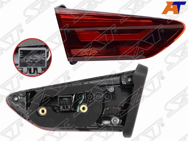 Фонарь в крышку багажника Volkswagen Polo 20-22 (Слева) Sat арт. ST-441-1341L