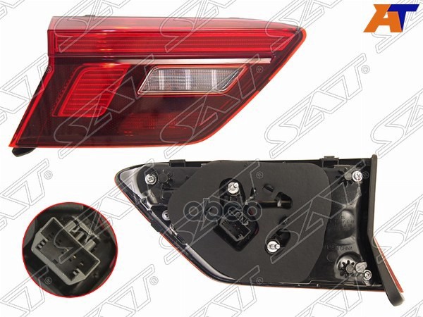 Фонарь в крышку багажника Volkswagen Tiguan 16-21 (Слева/ LED) Sat арт. ST-441-1354L-LD