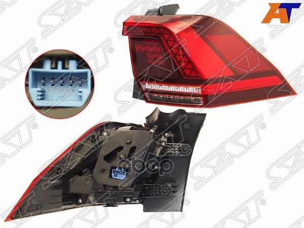 Фонарь задний Volkswagen Tiguan 16-21 (Справа) Sat арт. ST-441-19AQR-UE