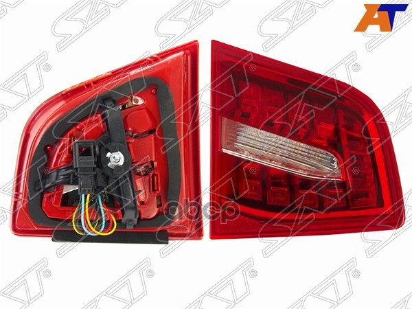 Фонарь в крышку багажника Audi A6 08-10 / A6 allroad quattro 08-12 / RS6 08-10 (Слева/ Диоды) Sat арт. ST-446-1309L