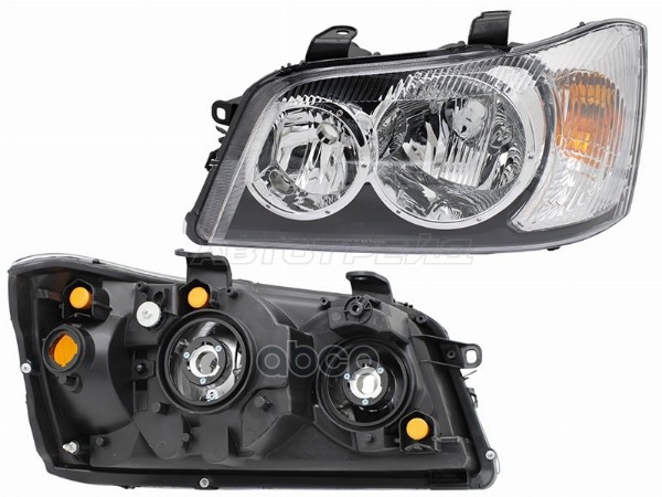Фара Toyota Highlander 00-03 / Kluger V 00-03 (Слева/ Галоген/ Ручная регулировка) Sat арт. ST-48-21L