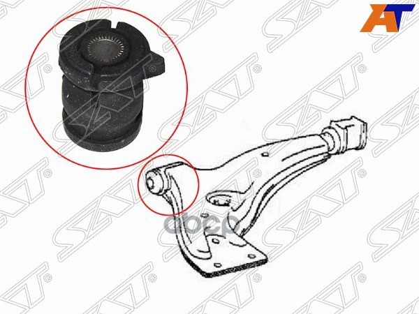 Сайлентблок рычага Toyota Corsa 90-94 / Cynos 91-95 Sat арт. ST-48654-16080