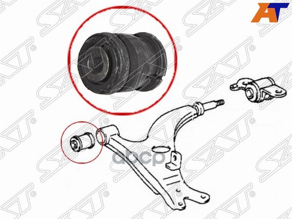 Сайлентблок рычага Toyota RAV4 (XA10) 94-00 Sat арт. ST-48654-42020