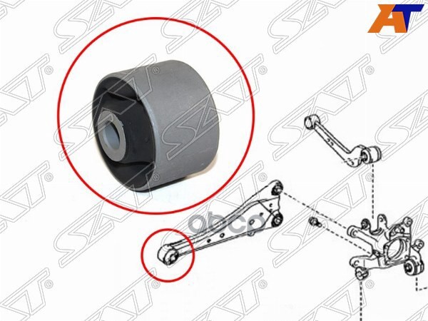 Сайлентблок рычага Toyota Harrier (XU60) 13-20 / RAV4 05-19 Sat арт. ST-48725-0R010