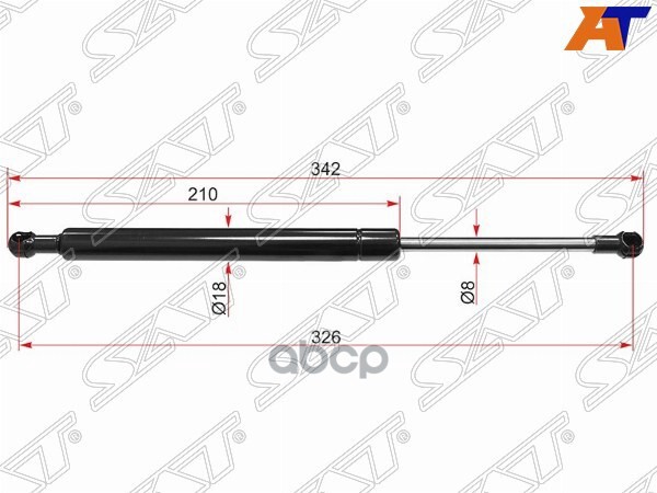 Амортизатор капота BMW 7-Series 94-01 (Справа=Слева) Sat арт. ST-51238150077