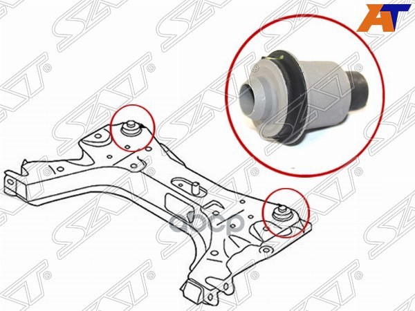 Сайлентблок подрамника Nissan March 02-10 / Note 05-13 Sat арт. ST-54400-EM30B