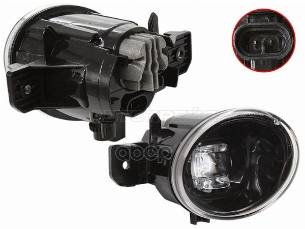 Фара противотуманная (Справа/ LED/ 6500K/ 190LM/ 12W) Nissan Almera 03-06 / Juke 10-20 Sat арт. ST-551-2008DR