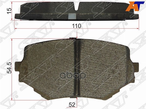 Колодки тормозные (Спереди) Suzuki Escudo 94-05 / Grand Vitara 97-08 / Mazda Proceed Levante 96-99 / Sat арт. ST-55200-65D50