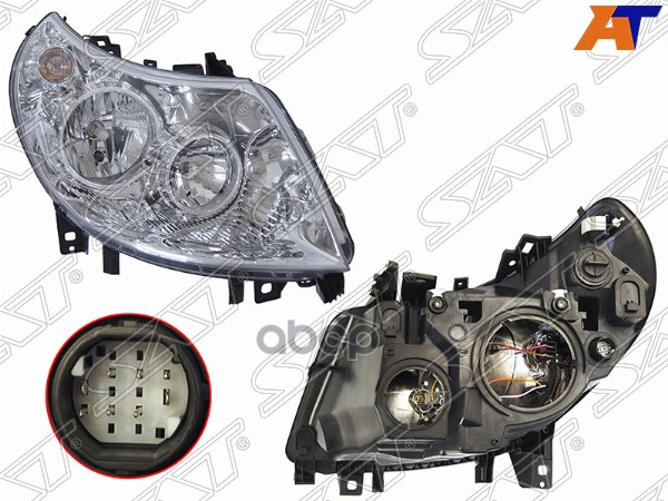 Фара Peugeot Boxer 06-14 / Citroen Jumper 06-14 / Fiat Ducato 06-14 (Справа) Sat арт. ST-552-1124R-LD-EM