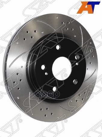 Комплект дисков тормозных передний перфорированные SUZUKI GRAND VITARA 1.6/2.0/2.4, 06- Sat арт. ST-55211-65J00PF