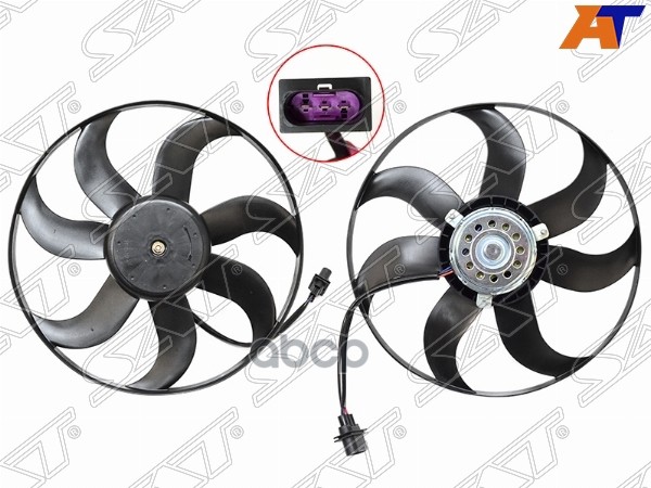 Диффузор Skoda Rapid 12-20 / Volkswagen Polo 01-22 Sat арт. ST-59-0043