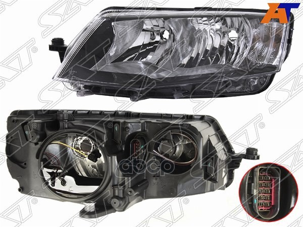 Фара Skoda Octavia 12-17 (Спереди/ Слева) Sat арт. ST-665-1126L