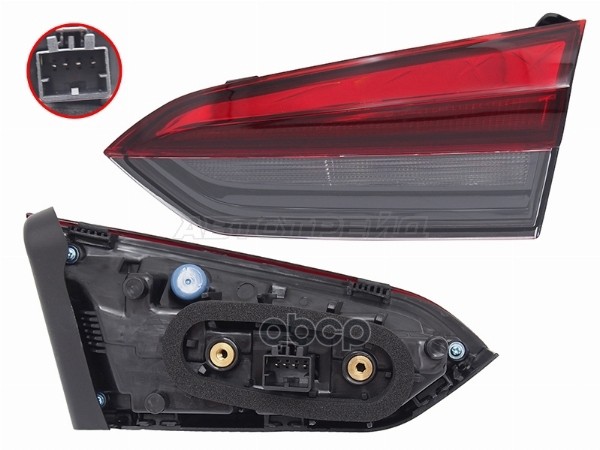 Фонарь в крышку багажника Skoda Rapid 20- (Справа) Sat арт. ST-665-13R2R