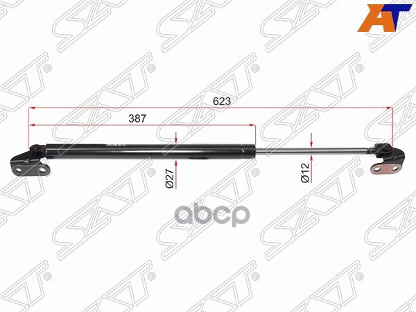 Амортизатор крышки багажника Toyota 4Runner 95-02 / Hilux Surf 95-02 (Слева) Sat арт. ST-68908-35040