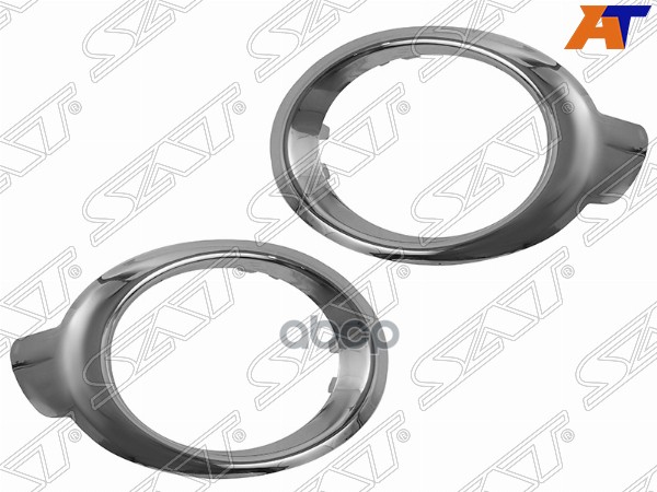 Оправа ПТФ Citroen Berlingo 08-16 / Peugeot Partner 12-15 / Partner Tepee 12-15 (Комплект/ ободок) Sat арт. ST-71-0001