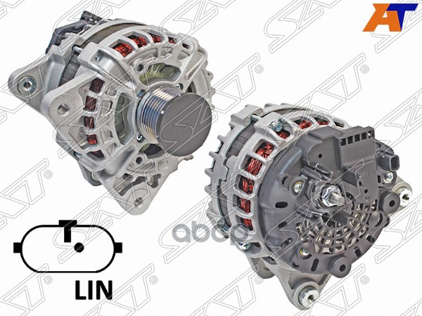 Генератор RENAULT KAPTUR 1.6 14V 150A 16- H4M/MEGANE 1.2 16- H5F408/NISSAN QASHQAI 1.2 13- HR12DDT/X Sat арт. ST-85-0013