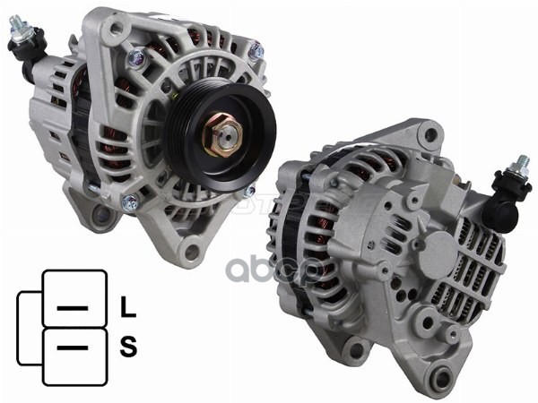 Генератор Nissan Almera 95-00 / Primera 90-02 (SR20DE 12V 80A) Sat арт. ST-85-0032