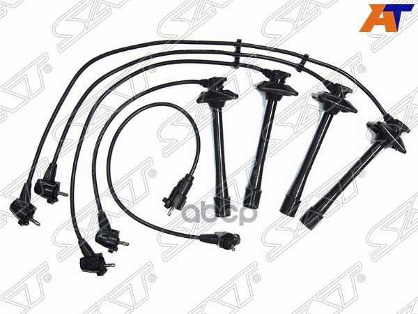 Провода высоковольтные TOYOTA CAMRY/VISTA SV3# 90-94 3S/4S-FE (квадрат. резин.) Sat арт. ST-90919-21549